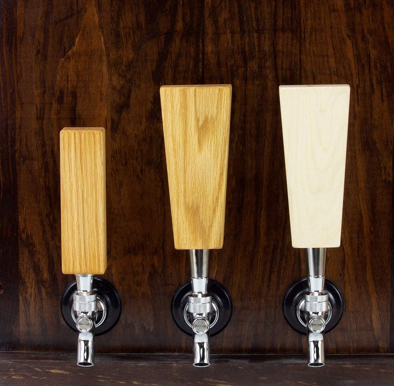 Maple Landmark Unfinished 6.5"" Solid Maple Tapered Tap Handle - Image 5